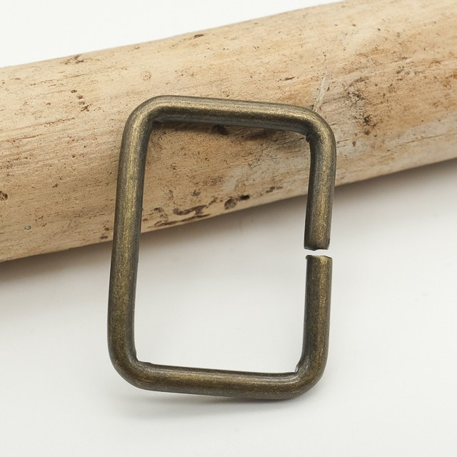 Passant Métal 25MM Vieux Laiton - Maison Klem